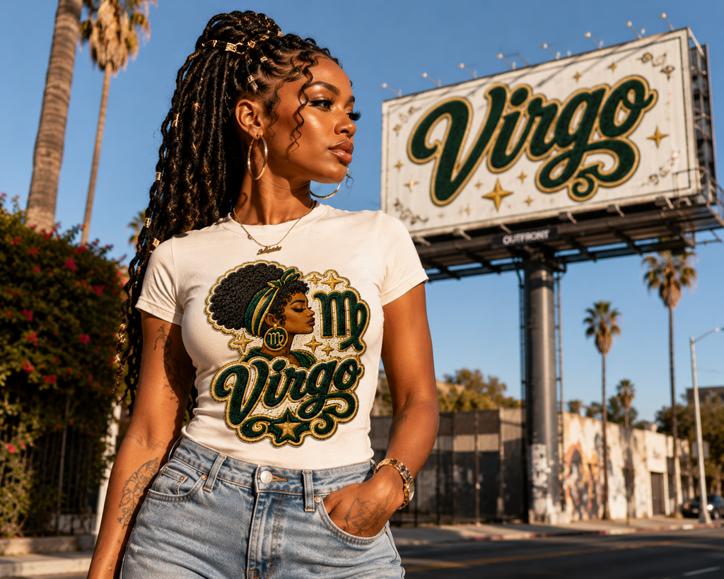 Virgo Woman -Faux Patch