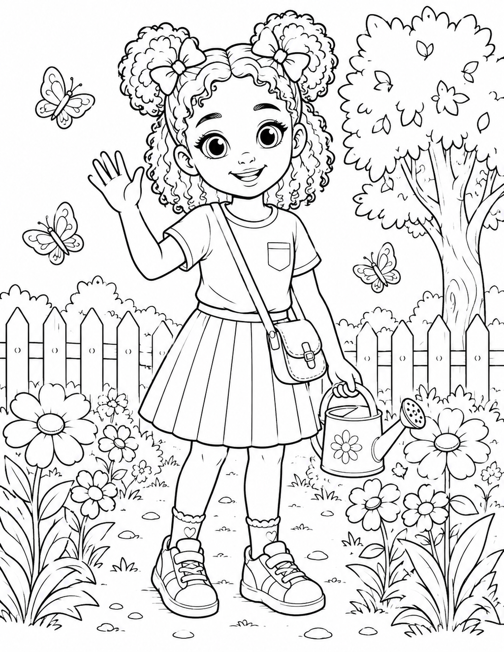 Coloring Page Generator