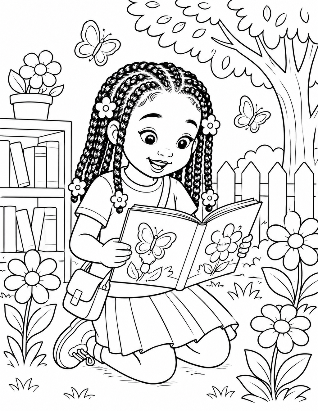 Coloring Page Generator