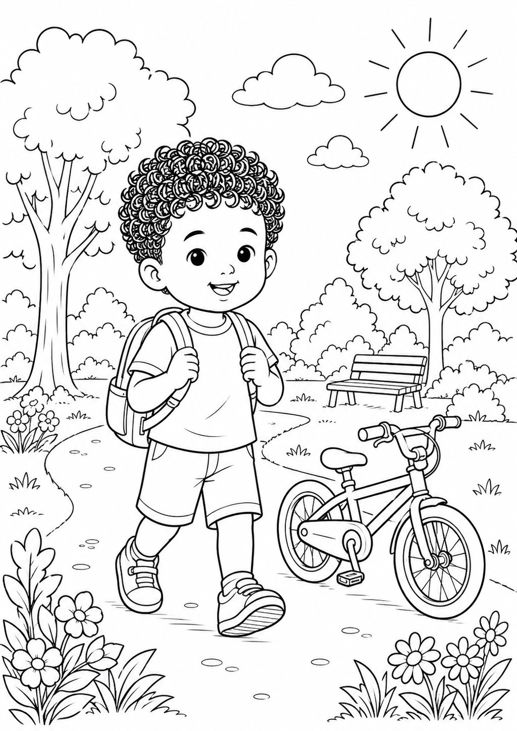 Coloring Page Generator