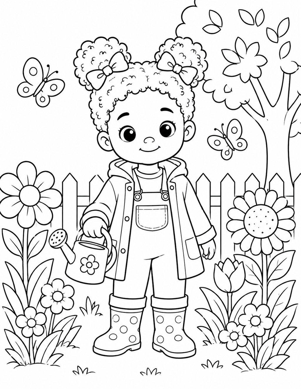 Coloring Page Generator
