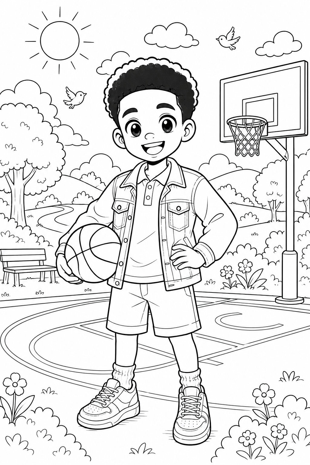 Coloring Page Generator